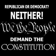 ... ! We the people demand the Constitution. Uphold the Constitution