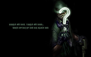 The Riddler Pengu Batman Wallpaper Desktop