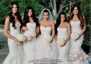 Kim Kardashian and Sisters 2011 Wedding