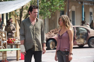 Still of Billy Burke and Tracy Spiridakos in Revolution (2012)