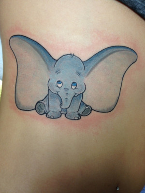 Dumbo tattoo with Wyatt's name and bday? Tattoo Ideas, Dumbo Tattoo ...