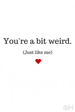 Love weirdos. via @eHarmony