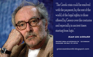 Jean-Luc Godard: “We should thank Greece”