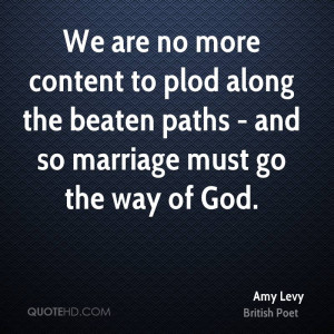 Amy Levy Marriage Quotes