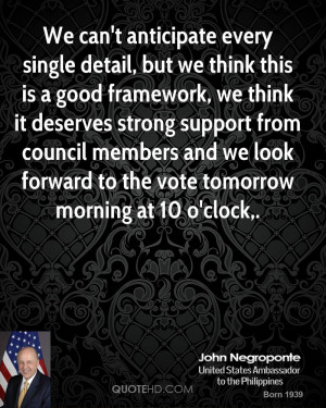 John Negroponte Quotes