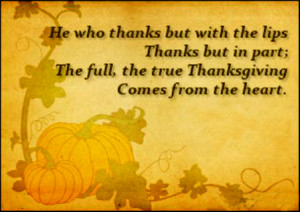thanksgiving is the holiday of peace the celebration of work and the ...