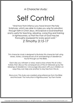 Self Control Course
