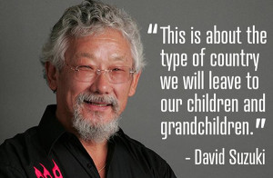 ... David Suzuki has been far more successful than he thinks. Photo: David