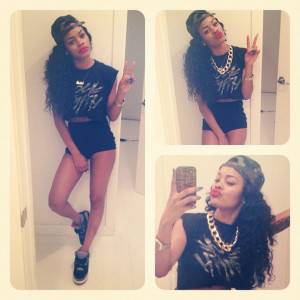 teyana taylor wearing air teyana taylor recently stepped teyana taylor ...