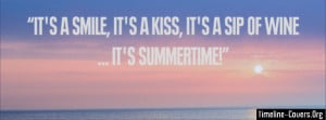 It's Summertime Facebook Cover
