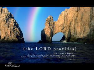 The Lord Provides Wallpaper