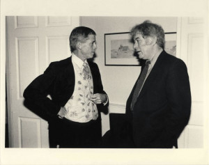 James Merrill and Seamus Heaney.