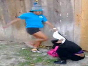 The video of Sharkeisha beating up her friend has gone viral. (Photo ...