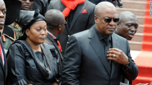 John Dramani Mahama, who was sworn in as Ghana's president after the ...