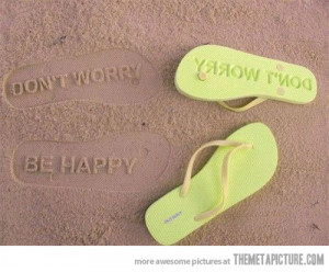 Funny photos funny flip flops footprint words