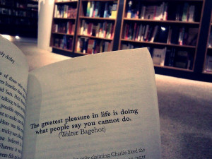 greatest pleasure in life is doing what people say you cannot do. Life ...