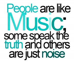 Inspirational Music Quote 7: “People are like music; some speak the ...