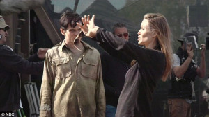 Beautiful and wonderful': Angelina directs on the set of Unbroken ...