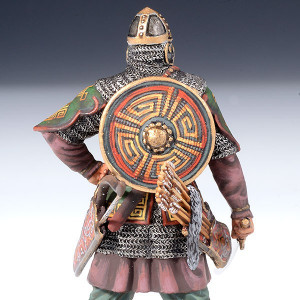 Khan Ogedei Holding Sword