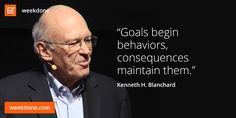 and best-selling author Ken Blanchard on goals. #goals #blanchard ...