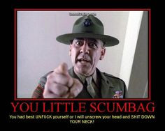 In the top ten greatest lines ever in any movie. Full Metal Jacket ...