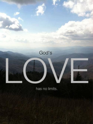 His love, without límits...