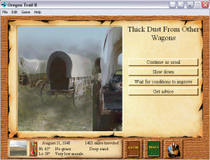 Re: Into the West: Let's Play Oregon Trail II