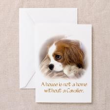 Cavalier King Charles Spaniel Greeting Card for