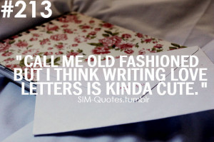 BB Code for forums: [url=http://www.quotes99.com/call-me-old-fashioned ...