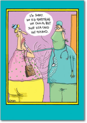 Visa Expired Naughty Funny Birthday Card Nobleworks