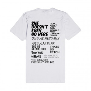 Mean Girls Quotes - Mean Girls - Skreened T-shirts, Organic Shirts ...