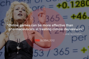 Jane McGonigal at TEDGlobal 2012. Photo: James Duncan Davidson 