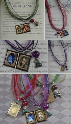 Splintered Series locket necklaces photo ...