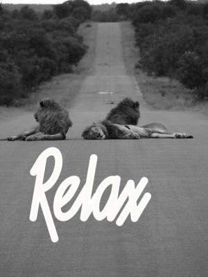 Lets relax.
