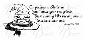 Harry Potter Sorting Hat Song, Slytherin, from Harry Potter and the ...