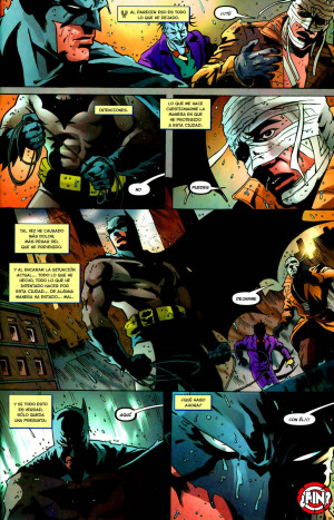 Although Hush Batman asks for help to stop the Joker the bat away ...