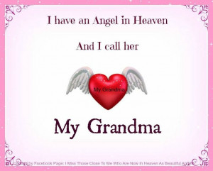 miss my grandma she was an awesome Person.