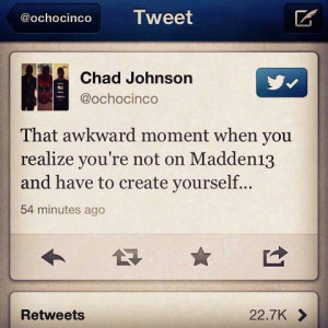 chad johnson tweet