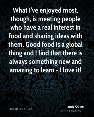 Jamie Oliver Love Quotes