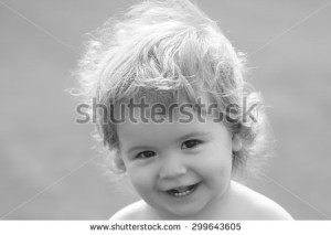 ... day on natural background black and white, horizontal picture - stock