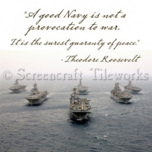 Navy Quotes Inspirational Navy quotes -roosevelt