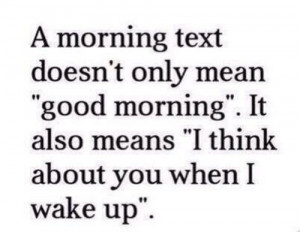 cute wake up texts
