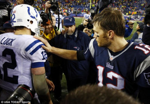 New England Patriots quarterback Tom Brady, seen here after Saturday's ...