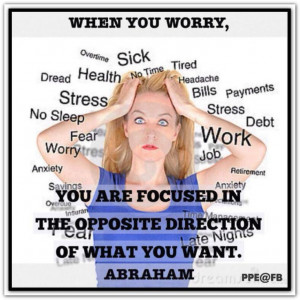 ... opposite direction of what you want. Abraham-Hicks Quotes (AHQ2512) #