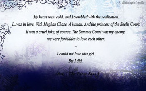 Quote from The Iron Fey Series