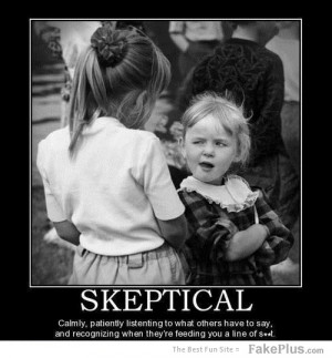 skeptical