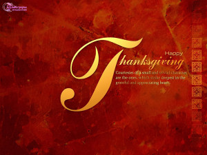 Happy Thanksgiving Food Greetings Card With Quote Card And Sayings For ...