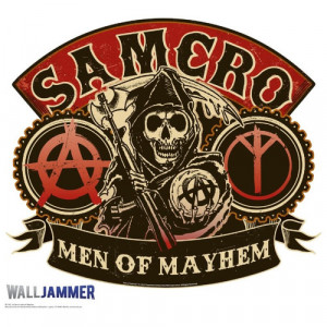 Sons of Anarchy Men of Mayhem Wall Decal | Wayfair Australia