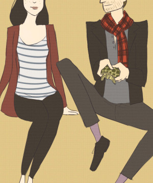 My art sherlock holmes elementary clyde Joan Watson cbs elementary ye ...