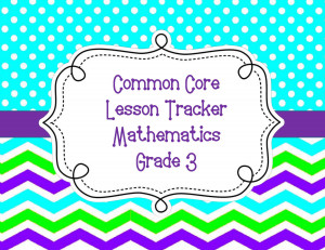 Common Core Lesson Plan Organizers for Math and ELA